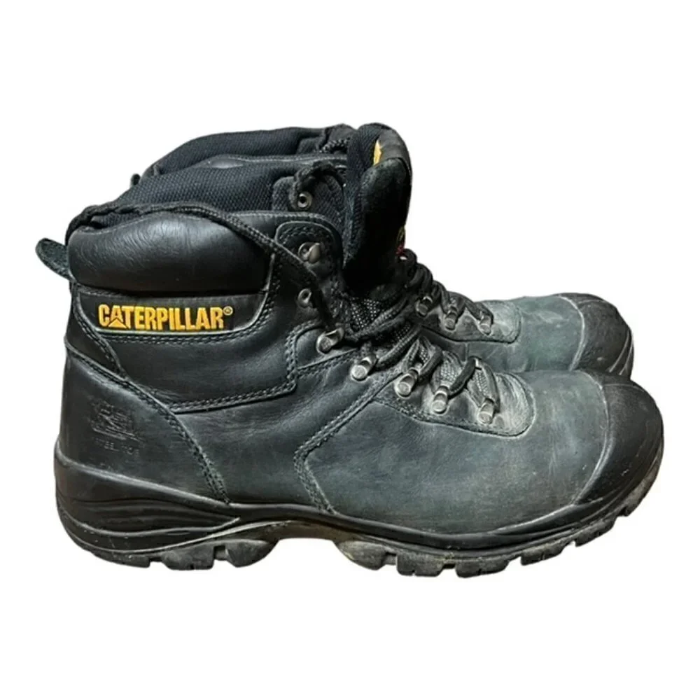 Caterpillar Boots Men's 12 Composite Toe Workwear Outdoor Black‎